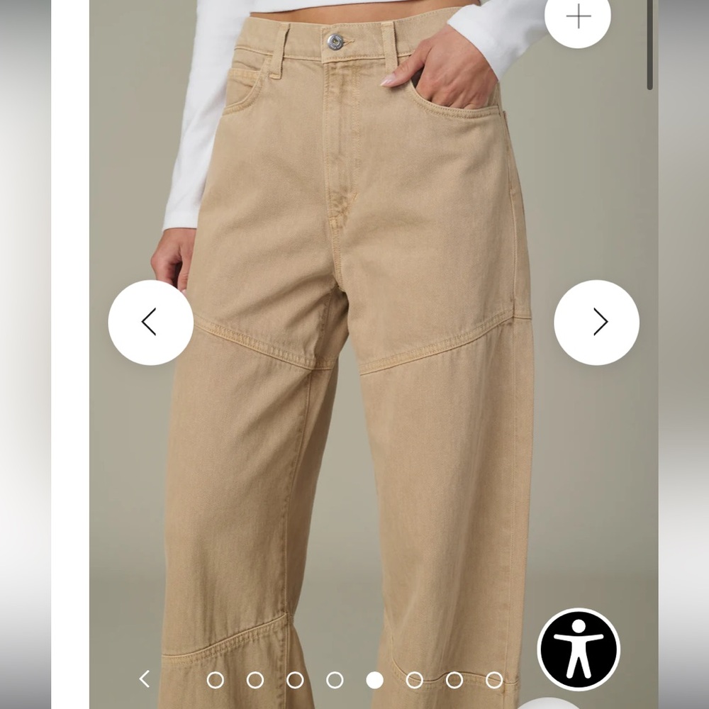 THE HARLOWE SEAMED JEAN NWT